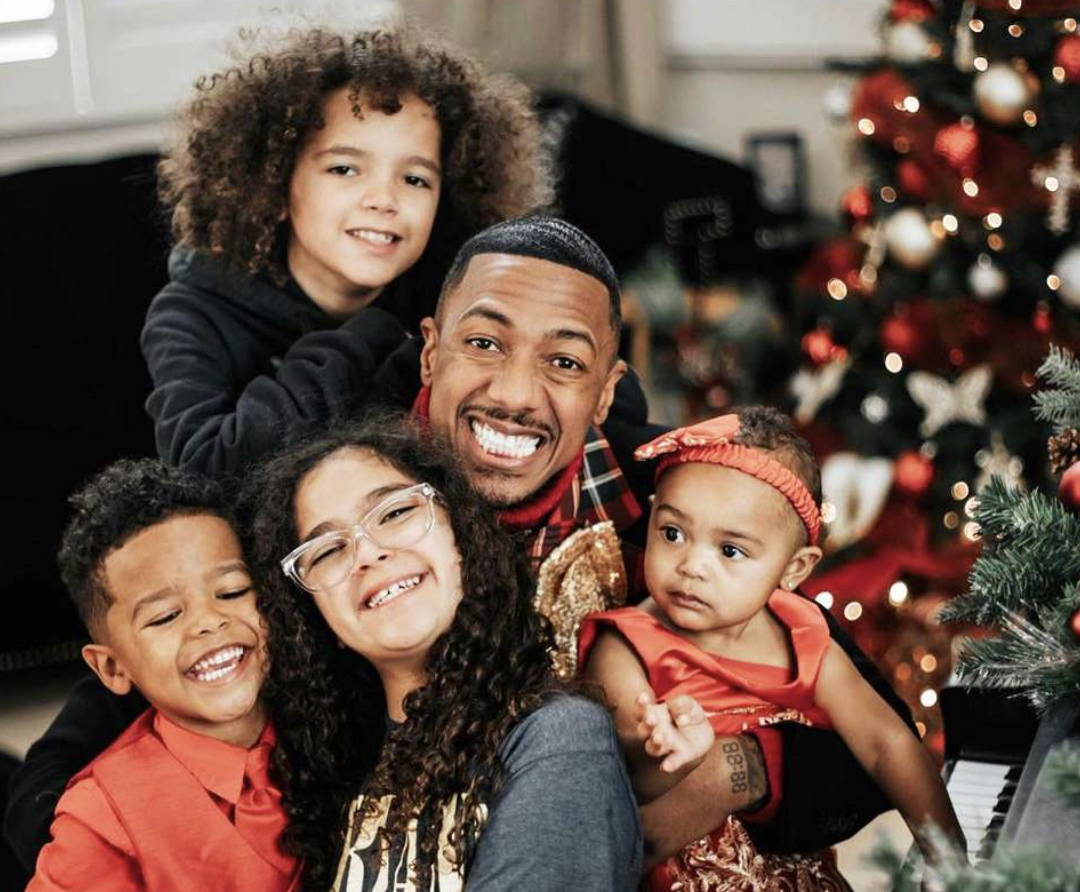 nick cannon family christmas